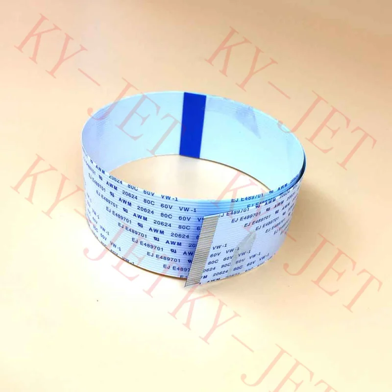 10pcs Head Cable 31pins For Epson DX5 Printhead Cable FFC Flat Data Cable for Allwin Xuli Aifa Witcolor Human Design plotter