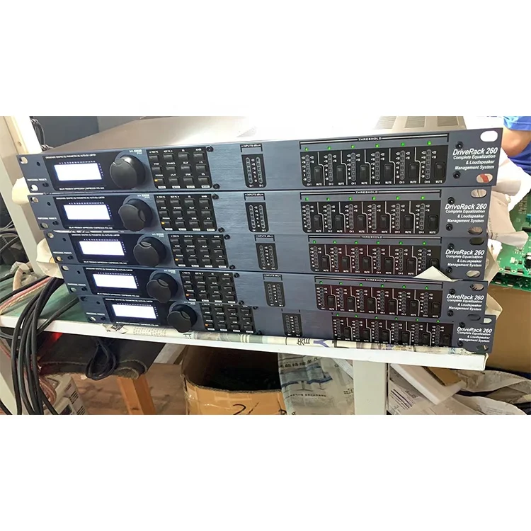 Professionelles Lautsprecher-Managementsystem DriveRack 260, EQ-Soundprozessor