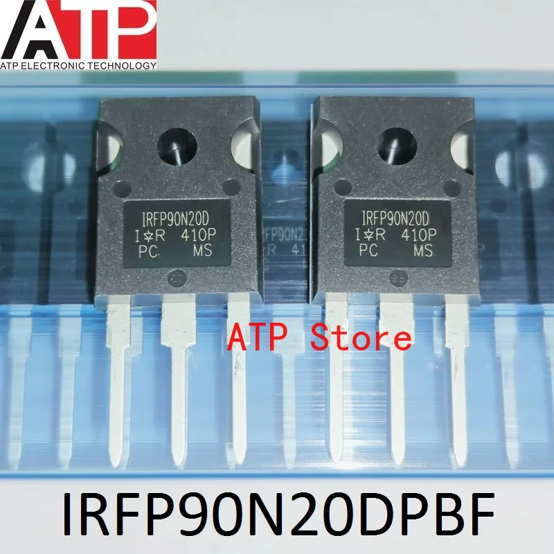 10PCS/LOT 100% New Imported Original IRFP90N20D IRFP90N20DPBF TO-247 IRFP90N20 90N20 Transistors MOSFET N-CH 200V 94A In Stock