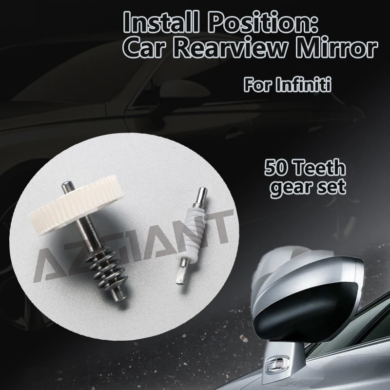 

Car 50T Gears assembly of Power Exterior Folding Mirrors Motor Module For Infiniti FX50/FX35 FX37/QX30/QX50/QX56/QX80/QX60/QX70