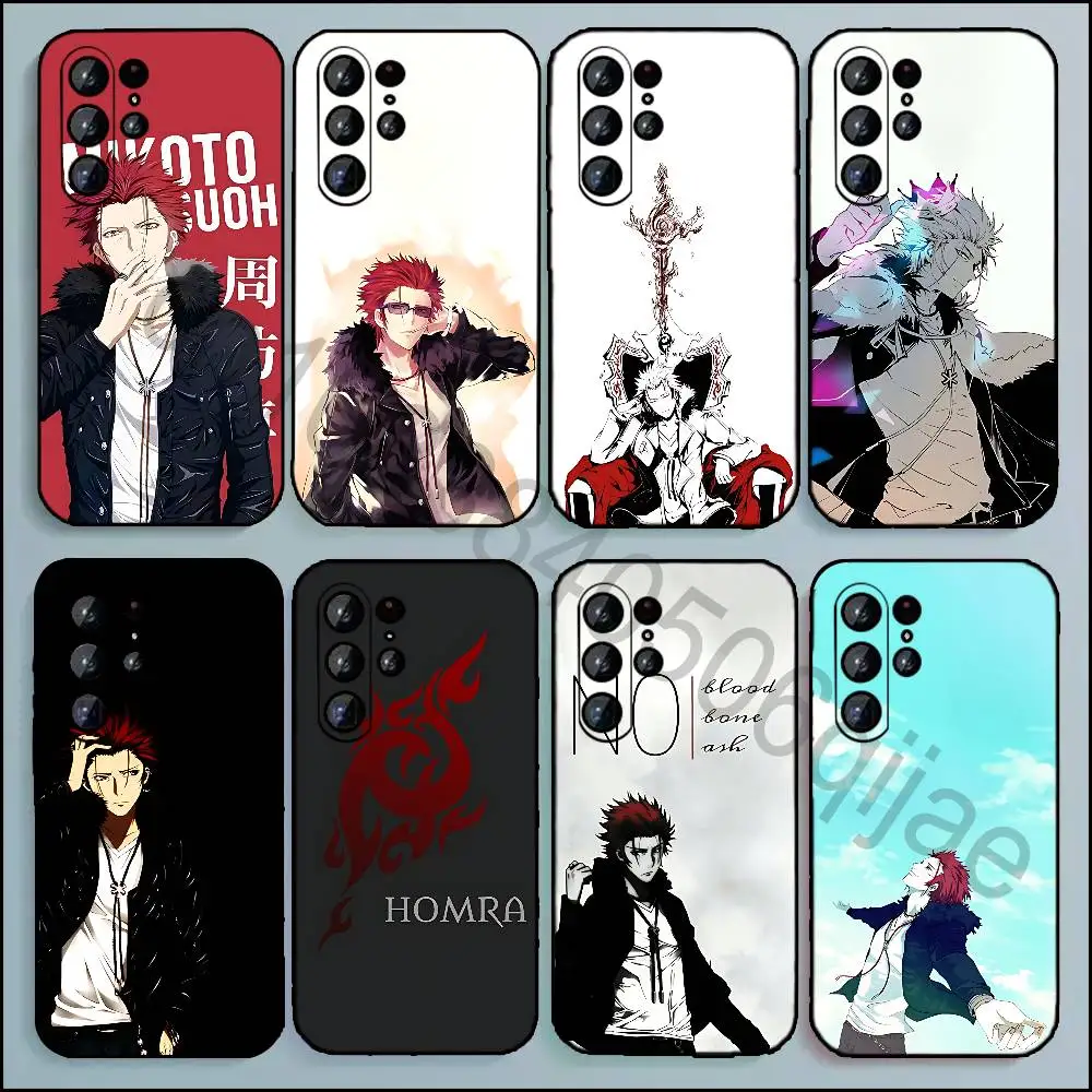S-Suoh M-Mikoto Phone Case for Samsung Galaxy A20,21s,22,31,32,52,71,80,A91,5G Colorful Cover Smartphone Pretty