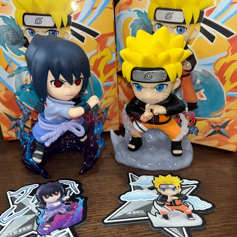 

Naruto Shippuden Final Battle Series Blind Box Anime Figurines Kawaii Mystery Box Ornaments Decor Desktop Collectible Dolls Gift