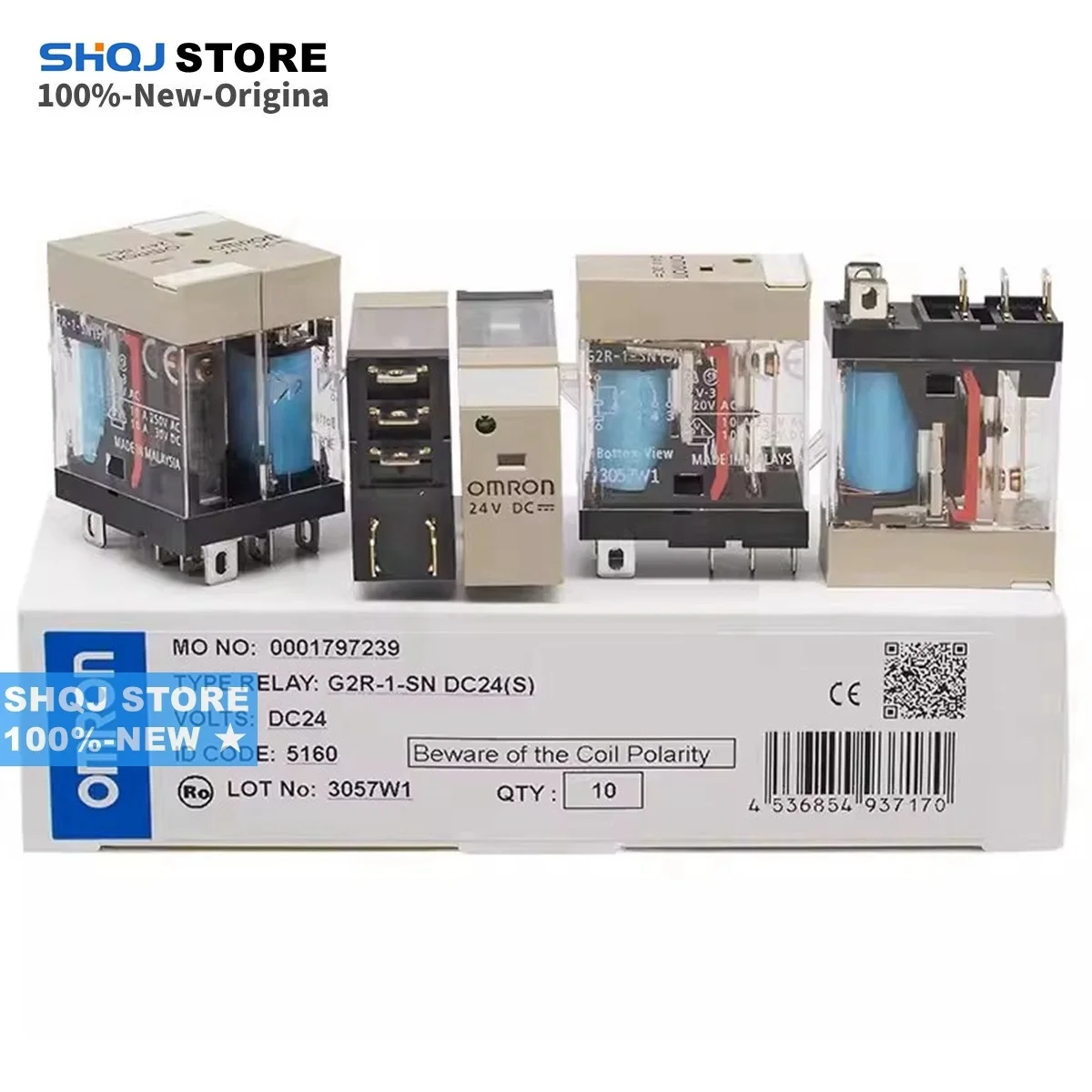 SHQJ STORE 100%-NEW 5PCS G2R-1-SN(S) 24VDC G2R-2-SN(S) SND SNI 12VDC 220VAC 110VAC P2RFZ-08-E P2RFZ-05-E Relay Original