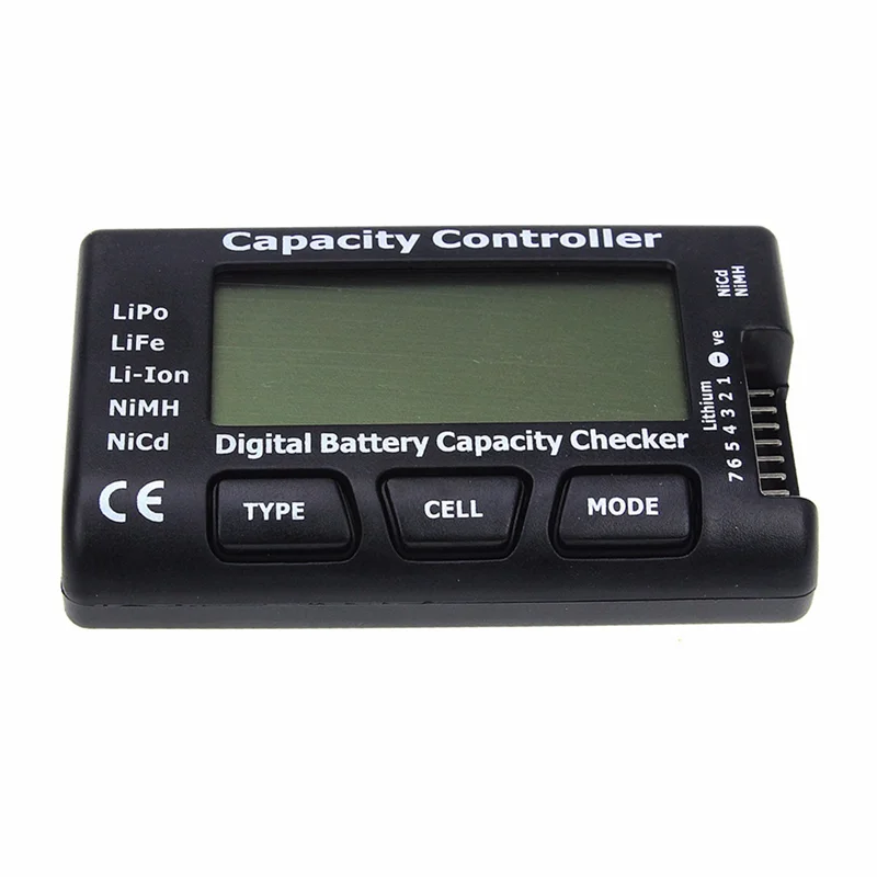 Digital Battery Capacity Checker RC CellMeter 7 Cellmeter-7 for LiFe Li-Ion NiMH Nicd with Balance Function