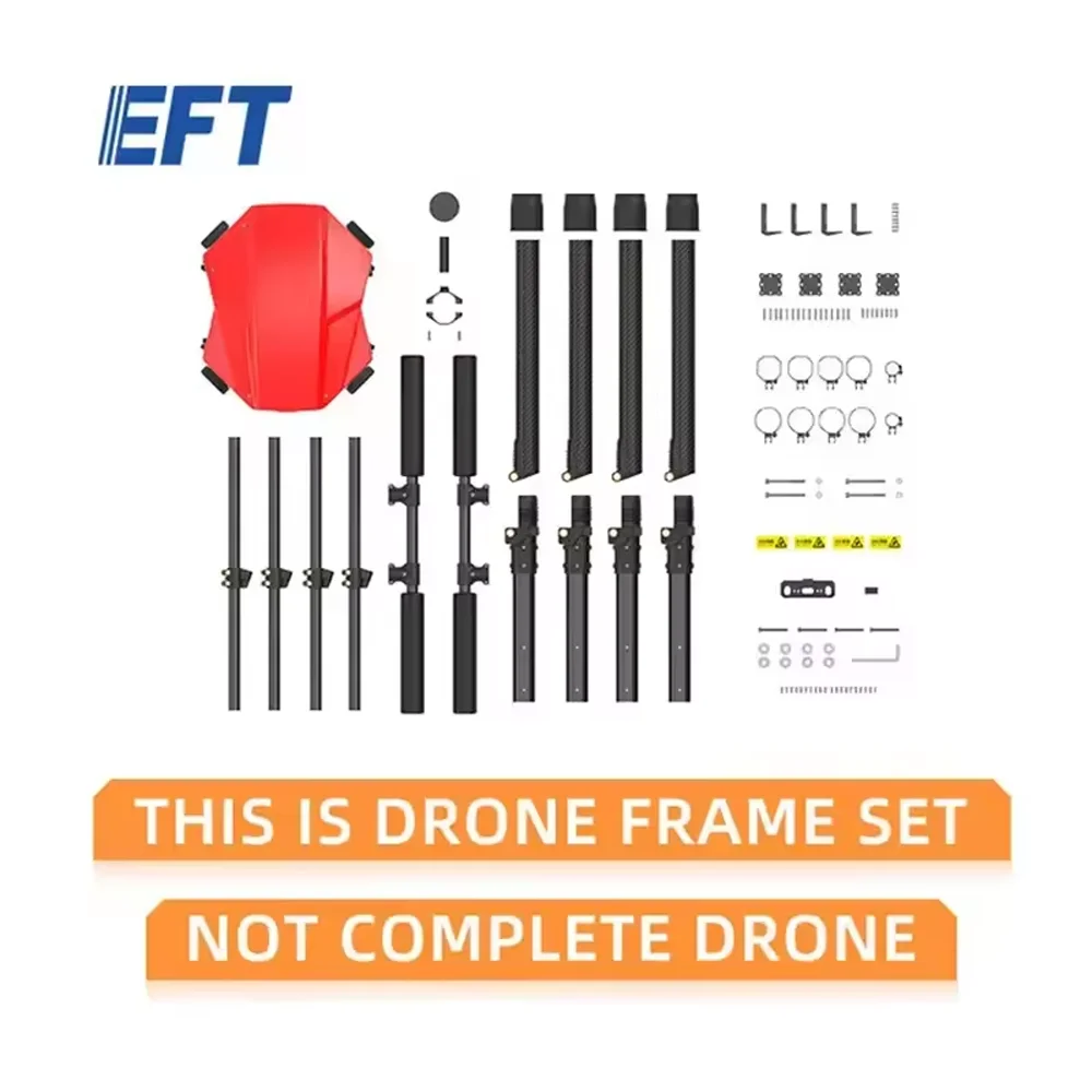 

EFT E416P 4 Axis 16L 16KG Brush/ Brushless Spraying Gimbal System Folding Quadcopter Agriculture