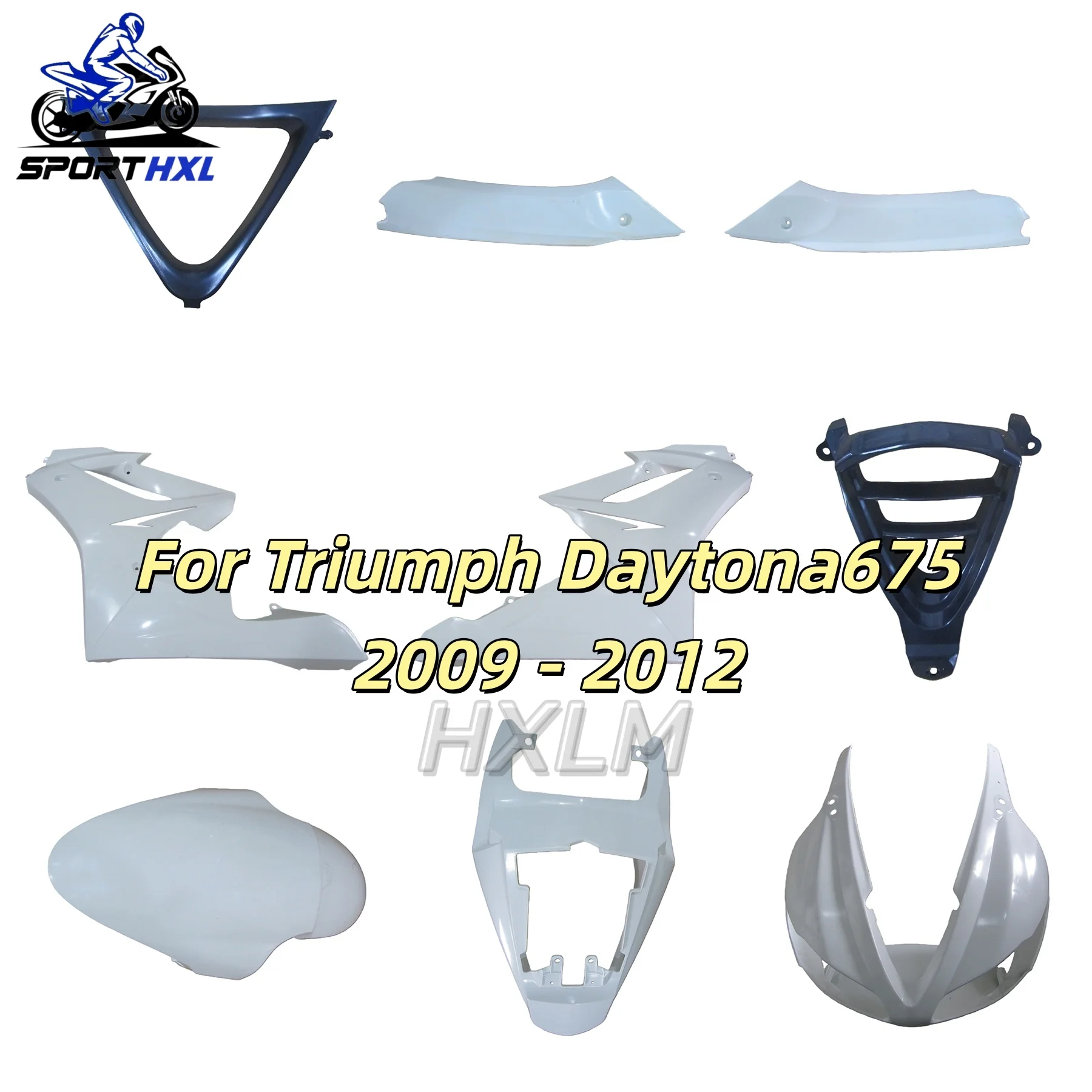 

Prime Fairing Set Daytona 2009 2010 2011 2012 Injection Fairings Panel Kit Bodywork For Triumph Daytona 675 09 10 11 12 Injectio