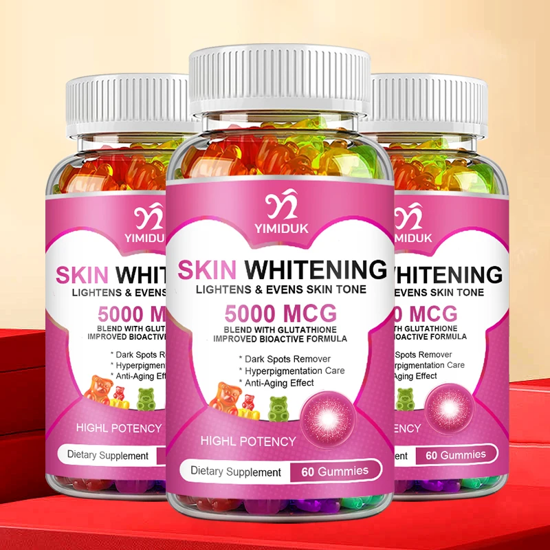 

MAX Glutathione Collagen Gummies Anti-Aging Skin Whitening Gummies to Brighten Skin Replenish Collagen Gummies