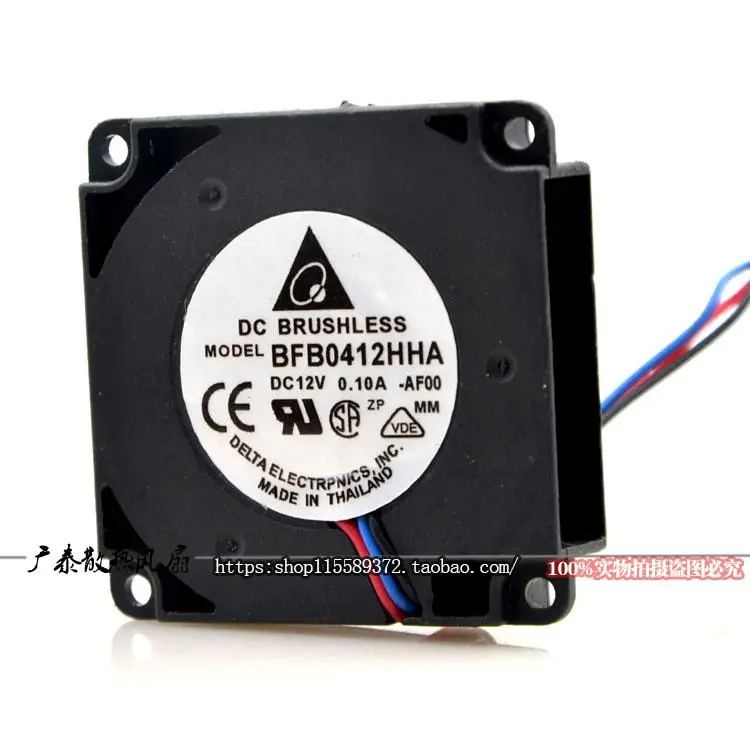 

НОВЫЙ ОРИГИНАЛЬНЫЙ BFB0412HHA 12 В 0,10 А 4010 40x40x10 мм Охлаждающий ВЕНТИЛЯТОР РАДИАТОР