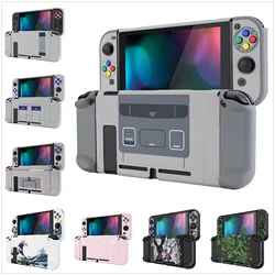PlayVital Back Cover Joycon Hard Shell Protective Case w/Direction Buttons for Nintendo Switch - Classic & Patterned