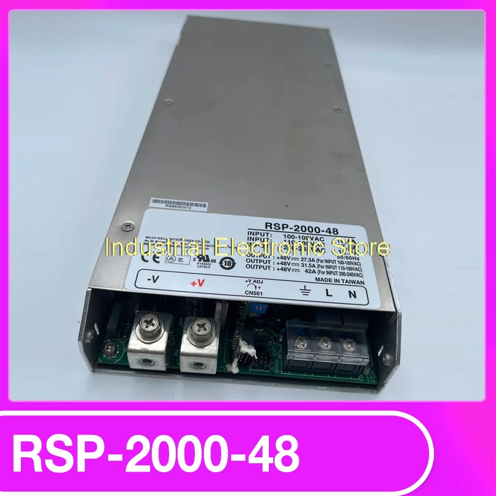 

Для мощного импульсного источника питания MW 39-56 В постоянного тока 48 В 42 А 2000 Вт RSP-2000-48