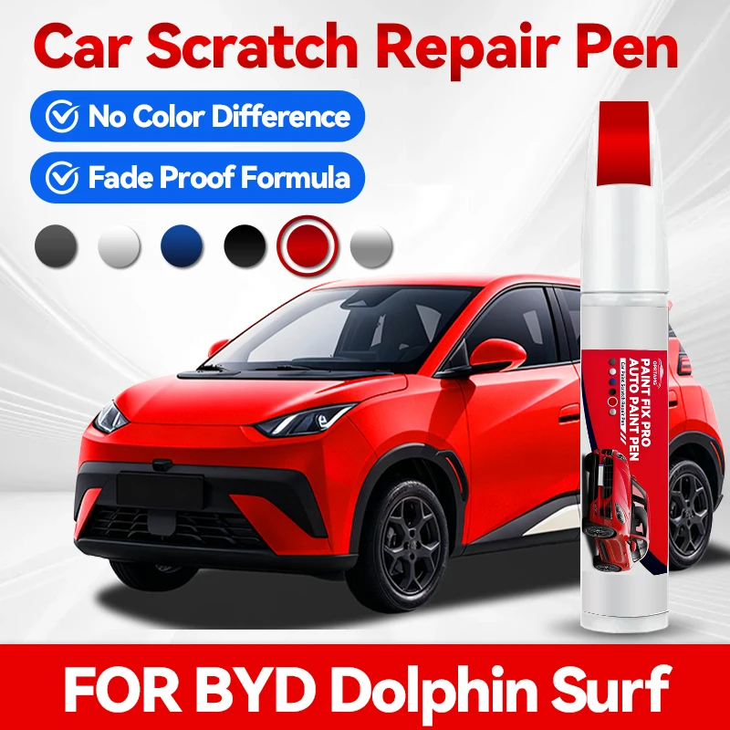 Car body paint pen For BYD Dolphin Surf automotive paint repair acrylic paints body repair car accessories detailing auto