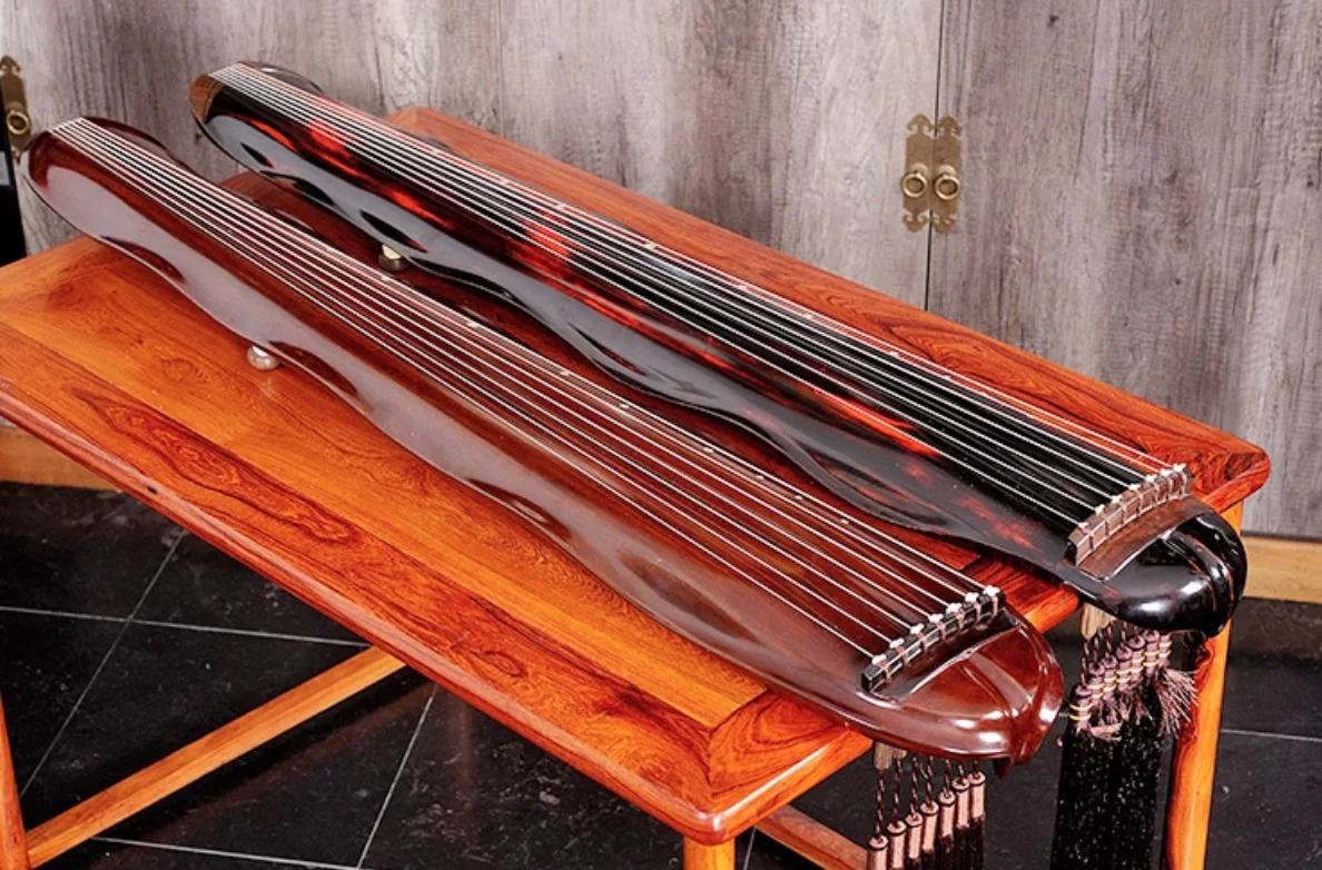 Guqin ancient Pure Handmade Old Fir Professional performance Chinese zither 7 strings lyre  instrumentos musicales profesional