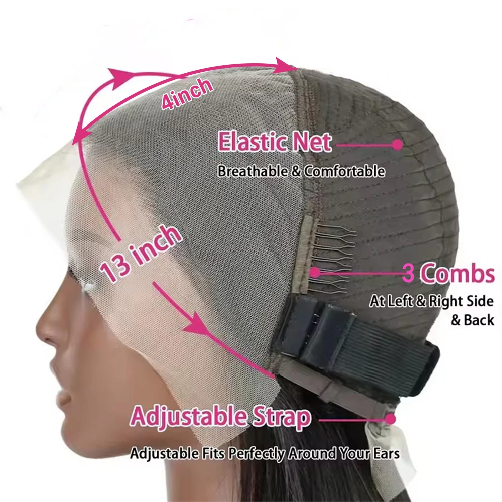 1B/99J بورجوندي قصير بوب غلويليس الباروكات الشعر البشري 13x4 الدانتيل أمامي خصلات الشعر المستعار الإنسان أومبير بورجوندي بوب الباروكات للنساء #6