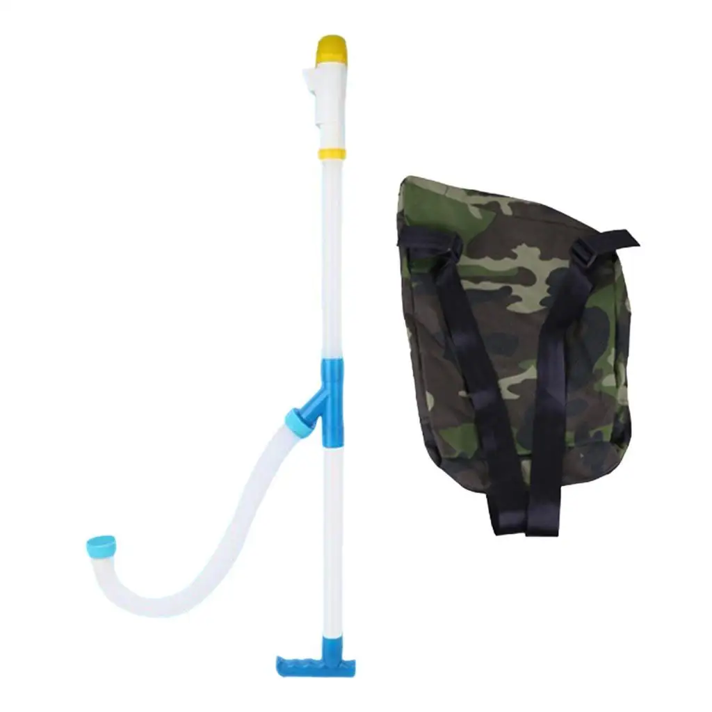Outdoor Fertilizer Applicator Portable Backpack Seeding Tool Lawn Grass Spreader Manual Sprayer for Garden Farming