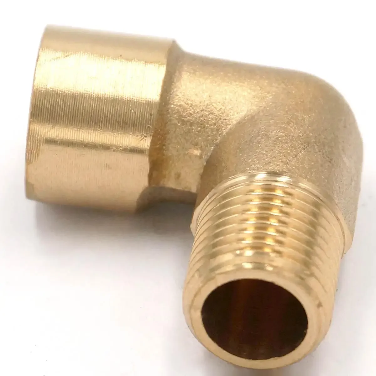 1/8 "1/4" 3/8 "1/2" 3/4 "1" BSP femmina-maschio gomito in ottone raccordo per tubi a 90 gradi adattatore carburante per acqua