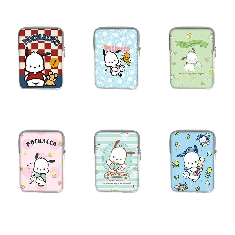 Sanrio Pachacco Disney Lilo and Stitch tablet case for iPad Pro 10 11 Air 12 13 14 15 inch bag pu waterproof shockproof bag gift