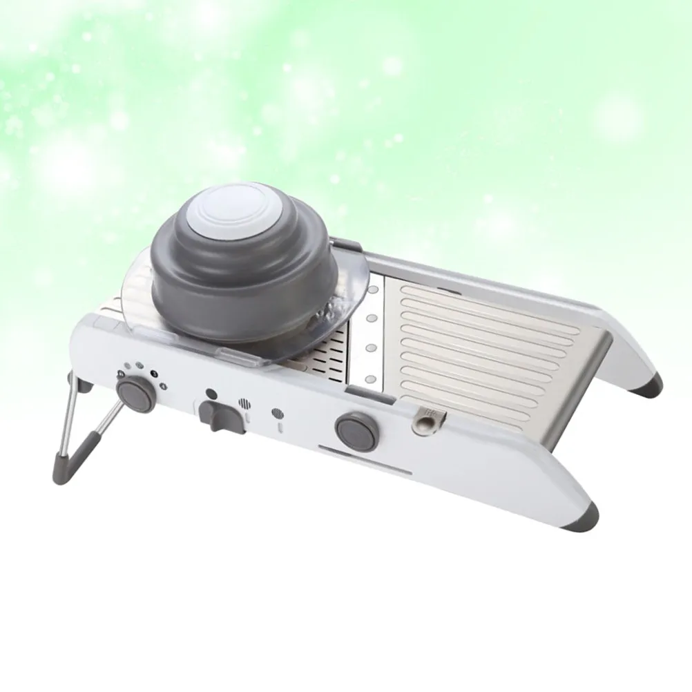 

Food Slicer Swift Grater Adjustable Stainless Steel Multi-Function Vegetable Cheese Cutter Chopper Shredder Detachable