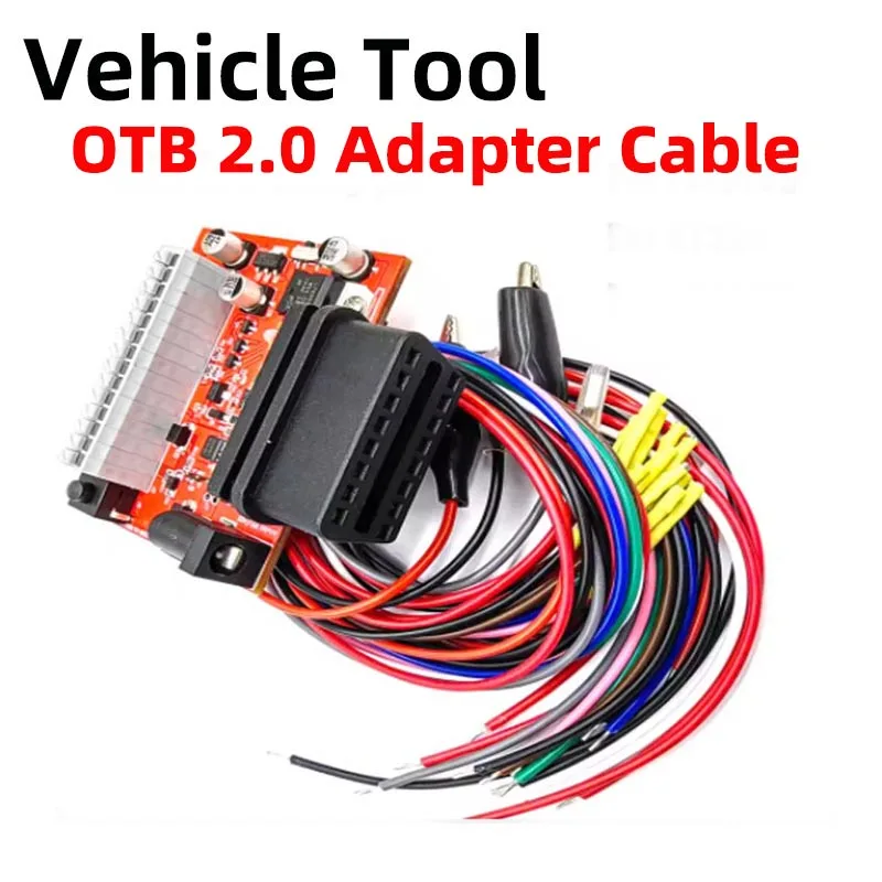 

1 комплект адаптеров OTB 2.0 OBD2 на настольном адаптере для KT200 KT200II Foxprog ECU Programmer Tools, трехстороннее обновление BO-OT к режиму OTB