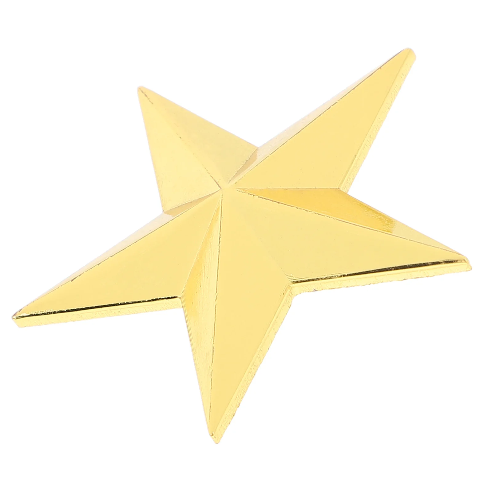 

Metal Three dimensional Five pointed Star Small Stars for Crafts Christmas Decor Household nament Mini Metal Star