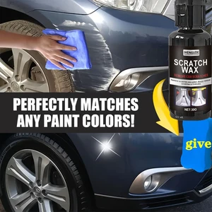 1 Piece 30g Car Scratch Repair Paste Car Polishing Wax Scratch Repair Agent Cleaning and Renovation Protective Wax Protects Gloss Car Paint Maintenance with Sponge