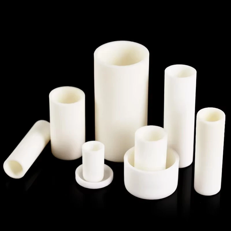 99% Alumina cylindrical crucible（Thermostability 1600-1750℃）