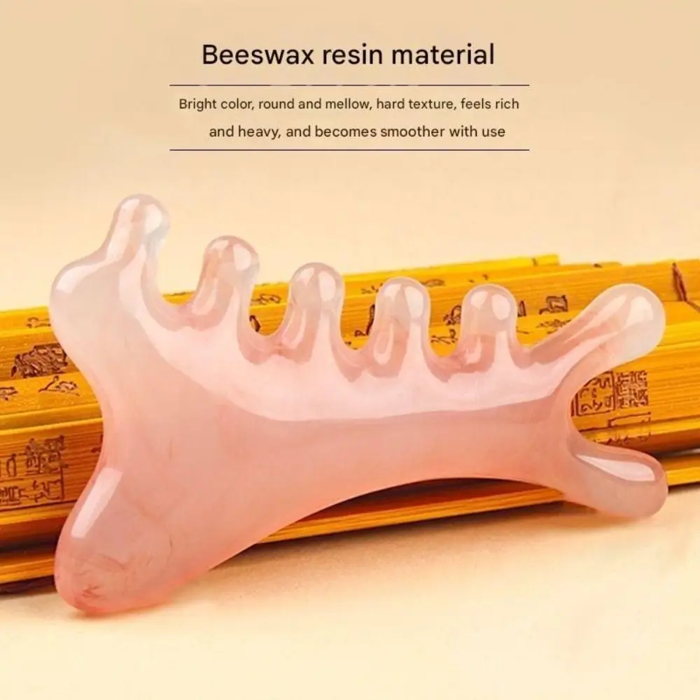 هدايا 4 في 1 تدليك مشط كشط الرأس متعدد الوظائف أداة تدليك الوجه الوجه العضلات سحب أدوات التجميل #5