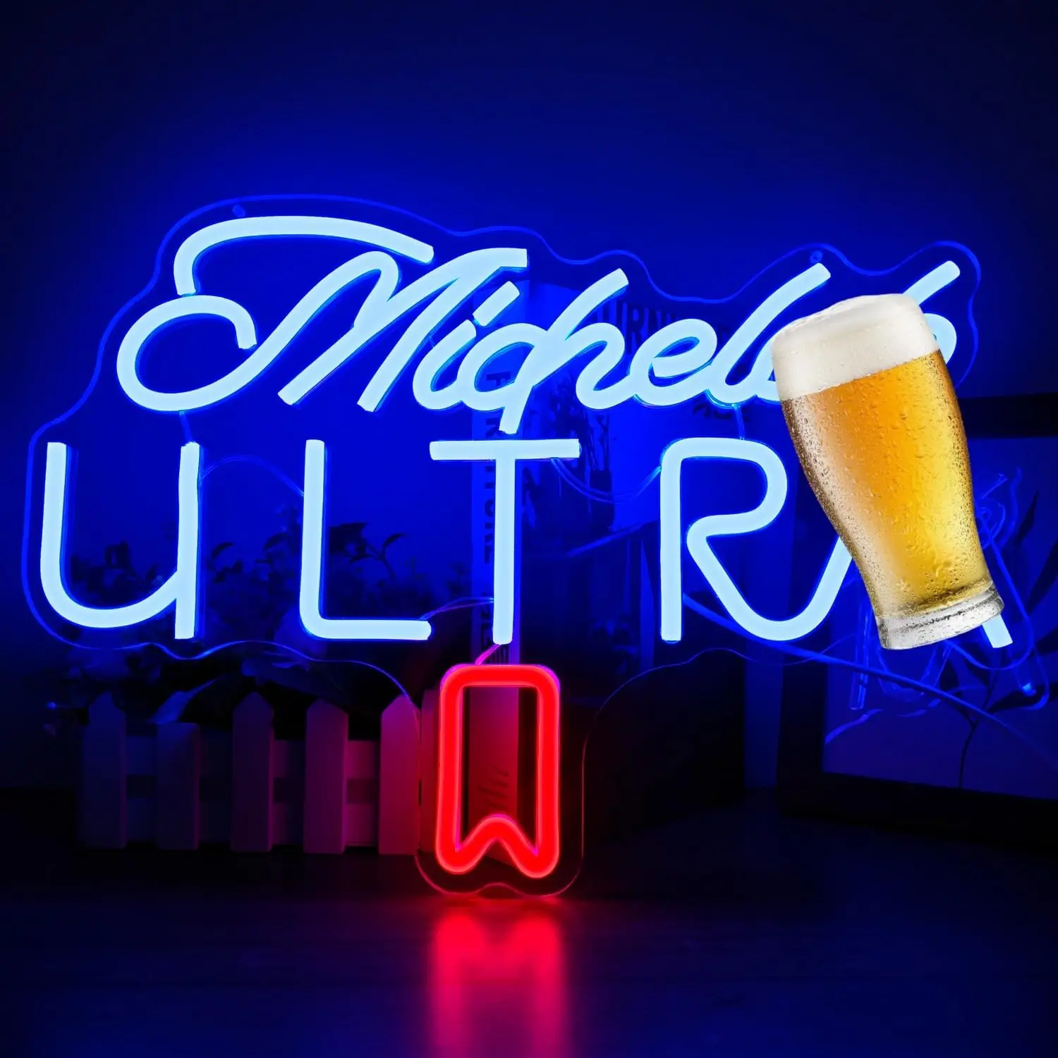 

Neon Sign Dimmable Beer Neon Lights for Beer Bar Pub Hotel Shop Man Cave Beach Bistro Party Decor Aesthetics Draw Birthday Gifts