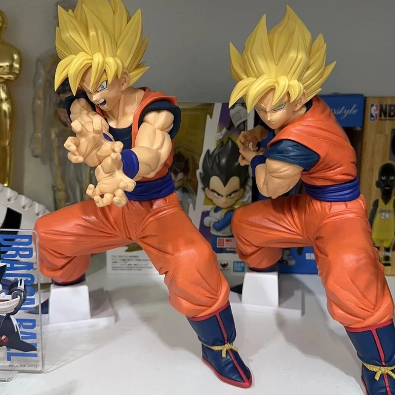 

BANDAI NAMCO BANPRESTO in stock Original Genuine DRAGON BALL Z Grandista Son Gokuu 2 PVC About 25cm Figure model doll toy gift