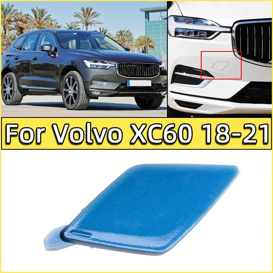 

Front Bumper Tow Hook Cover Hauling Cap For Volvo XC60 2018 2019 2020 2021 Towing Hook Shell Garnish 39846406/398464065/31425165