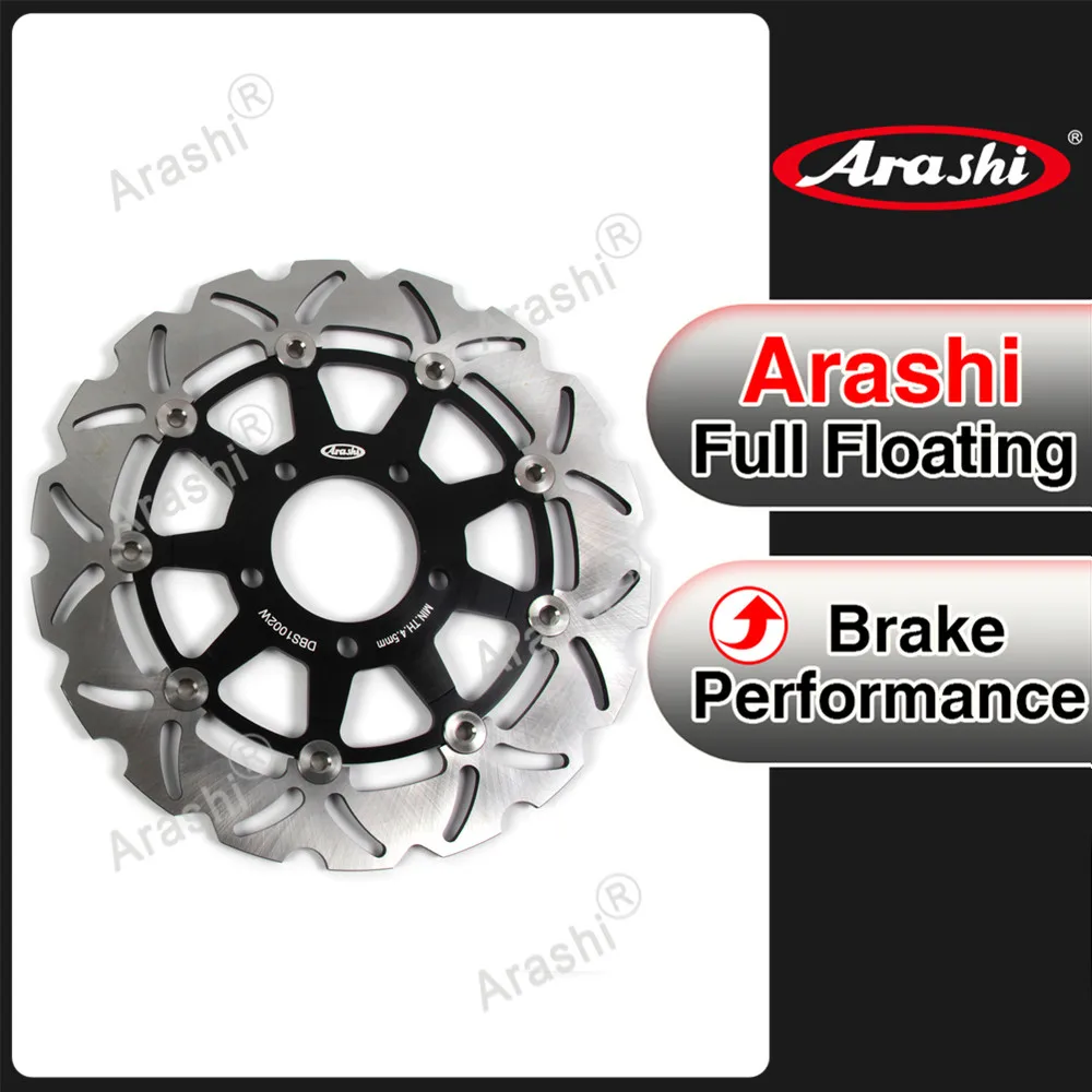 

Arashi 1PCS 290mm Motorcycle CNC Floating Front Brake Disk Disc Rotors For SUZUKI GSX600F GSF650 BANDIT S/ GSF 650 BANDIT SV650