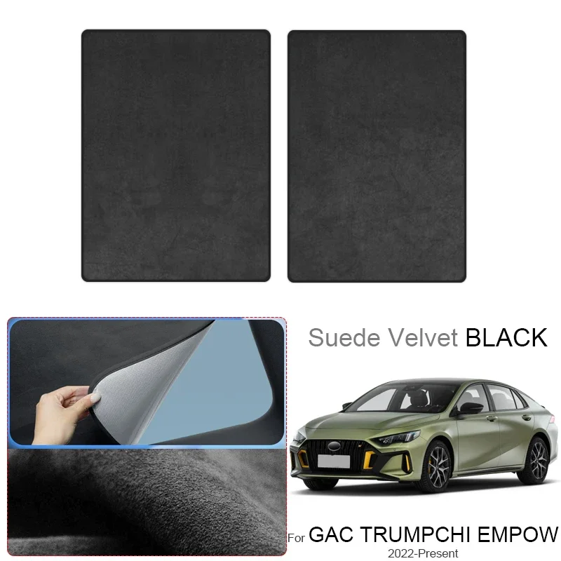 For GAC TRUMPCHI EMPOW 2022-2026 Auto Suede Anti-UV Electrostatic Adsorption Sunshade Sunroof Heat Insulation Skylight