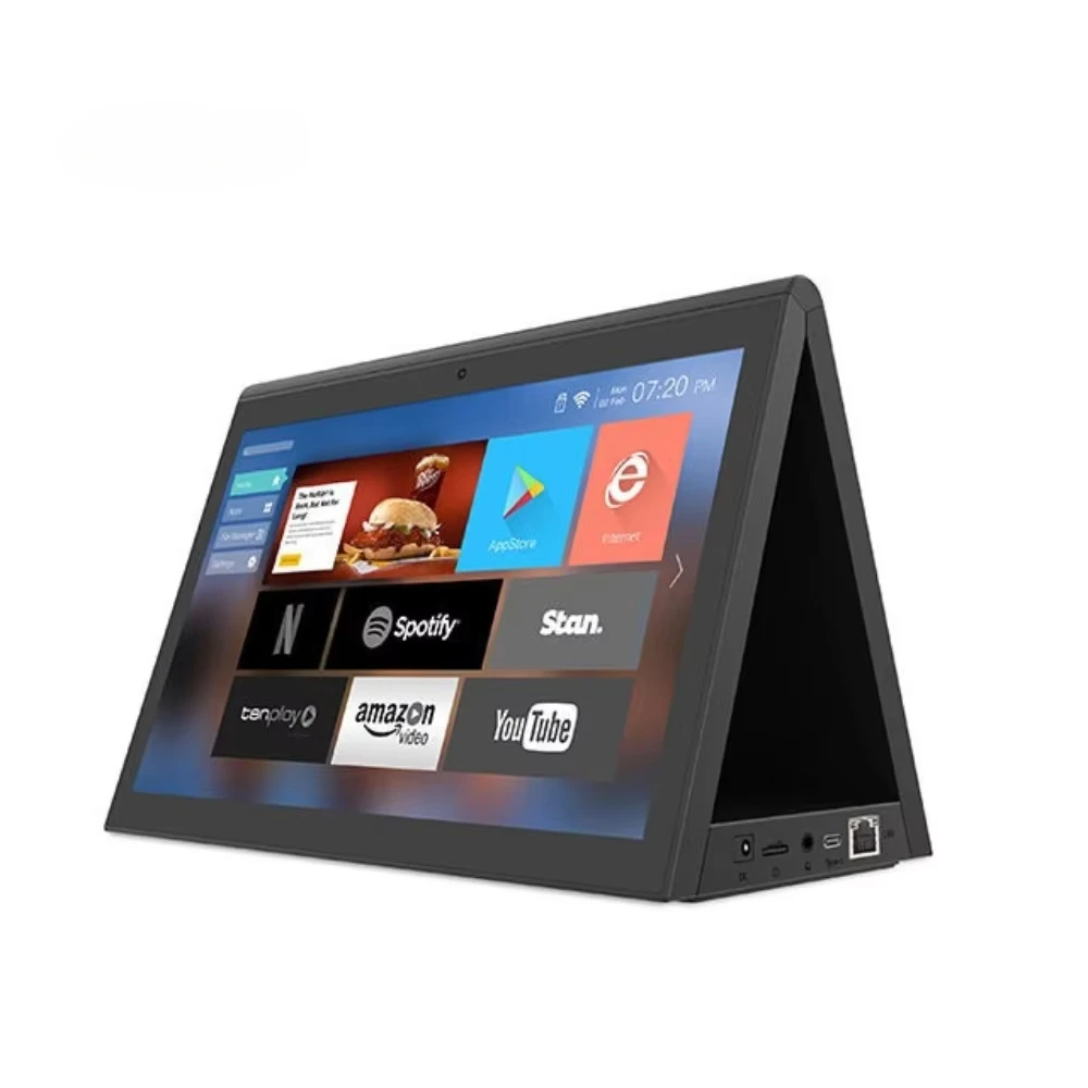 

WD1012T Double-side Screen Dual Advertising Tablet Checkout Counter Digital Menu Display Android 8.1 Rk3288 android tablet