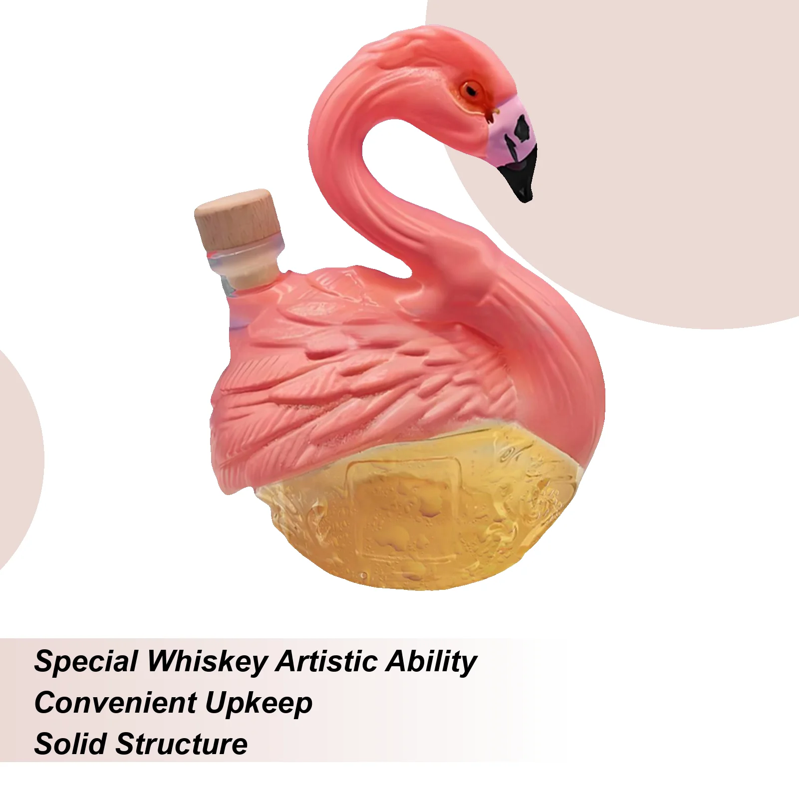

Glass Decanters Animal Wine Bottle Decanter Novelty Glass Liquor Dispenser Reusable Collectible For Women Home Wedding Party