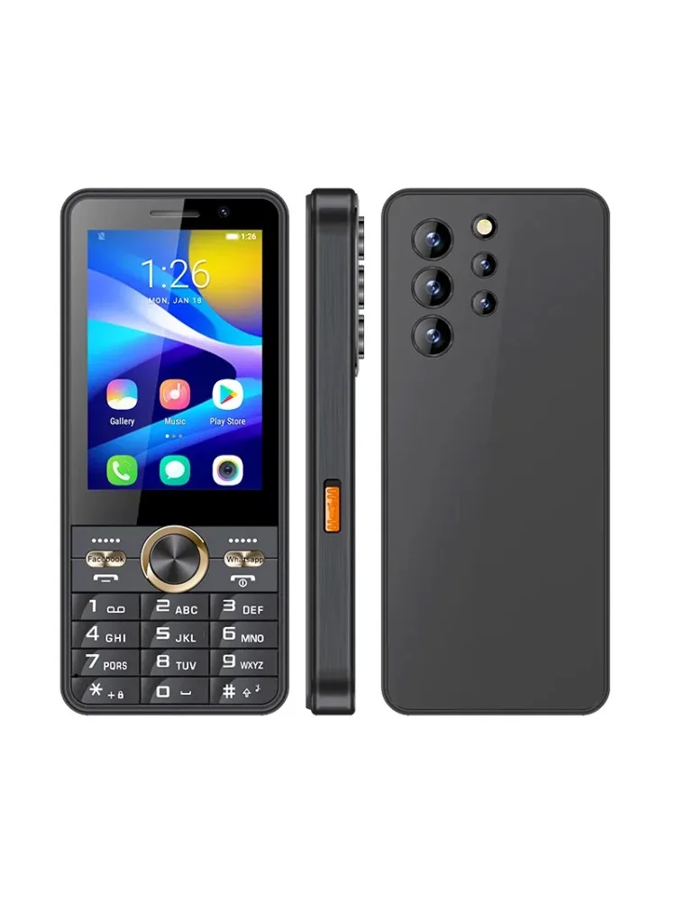 Smartfon UNIWA HOPE XS24 Android 8.1 Dual SIM 4G z ekranem dotykowym, klawiaturą T9, 3.5 cala, 2GB+16GB, telefon komórkowy z Whatsapp i GPS — zdjęcie produktu 7