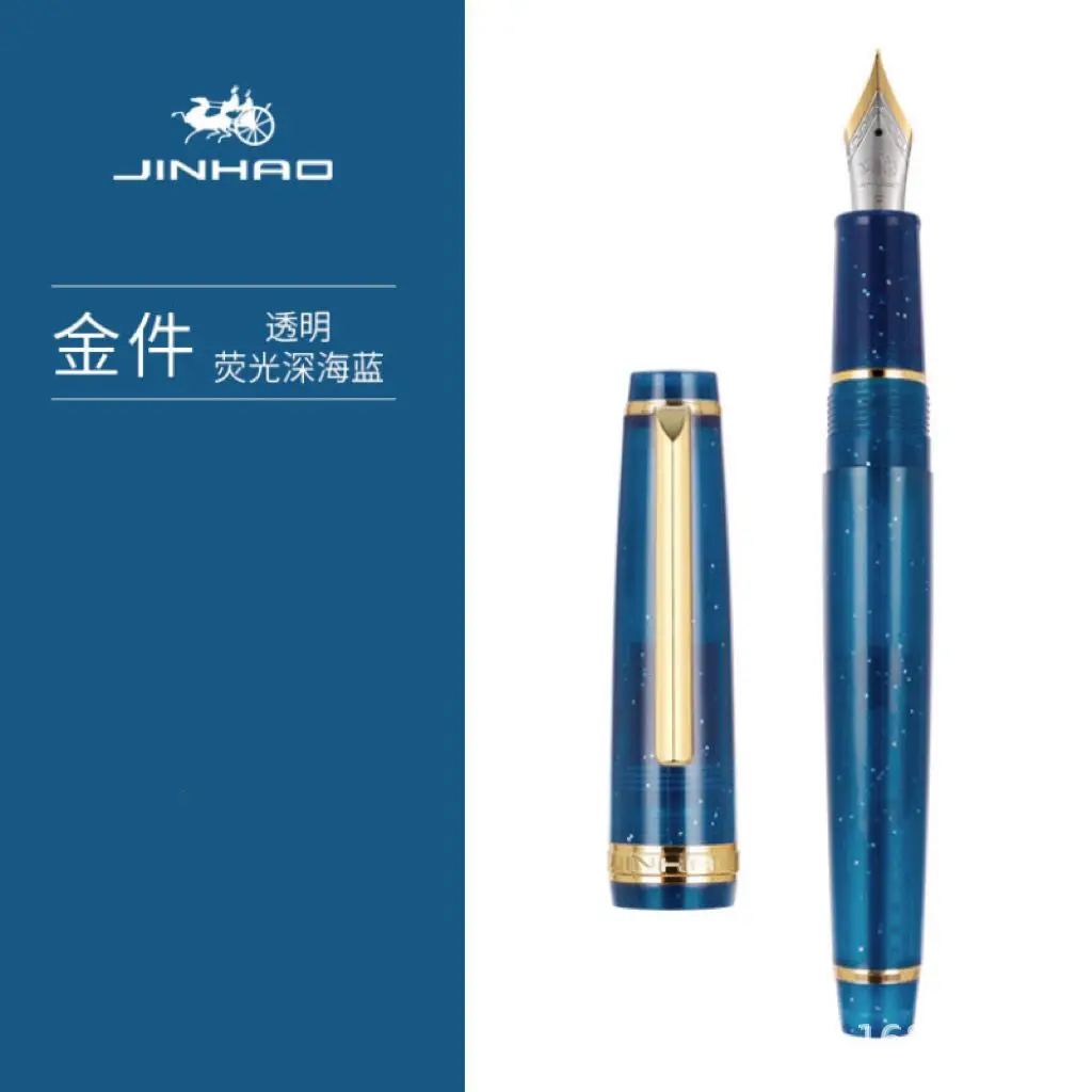 

Luxury Jinhao 82 Fountain Pen for Gift Elegant Writing Pen with Silver Clip EF Nib Multiple Point Sizes Office School Supplies
