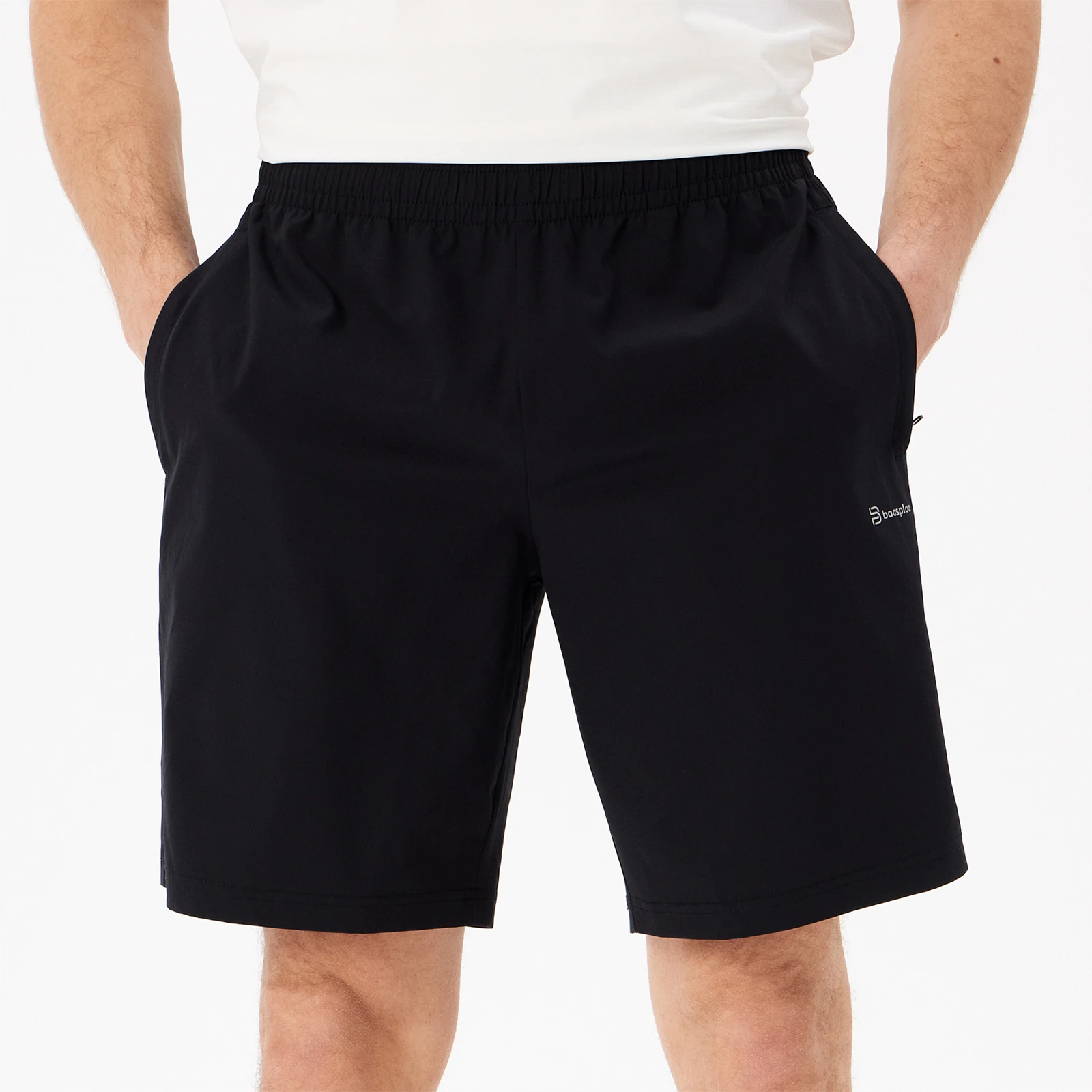 Baasploa Men Sport Shorts Quick-Drying Men's Sweatpants Soft Breathable Comfortable Fitness Casual Training Elastic Fabric Male