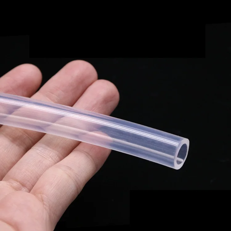 Peristaltic Pump Tube ID 0.8 1 1.6 2 2.4 3.2 4.8 6.4 7.9 9.6 mm Soft Silicone Hose Flexible Food Grade Nontoxic Transparent