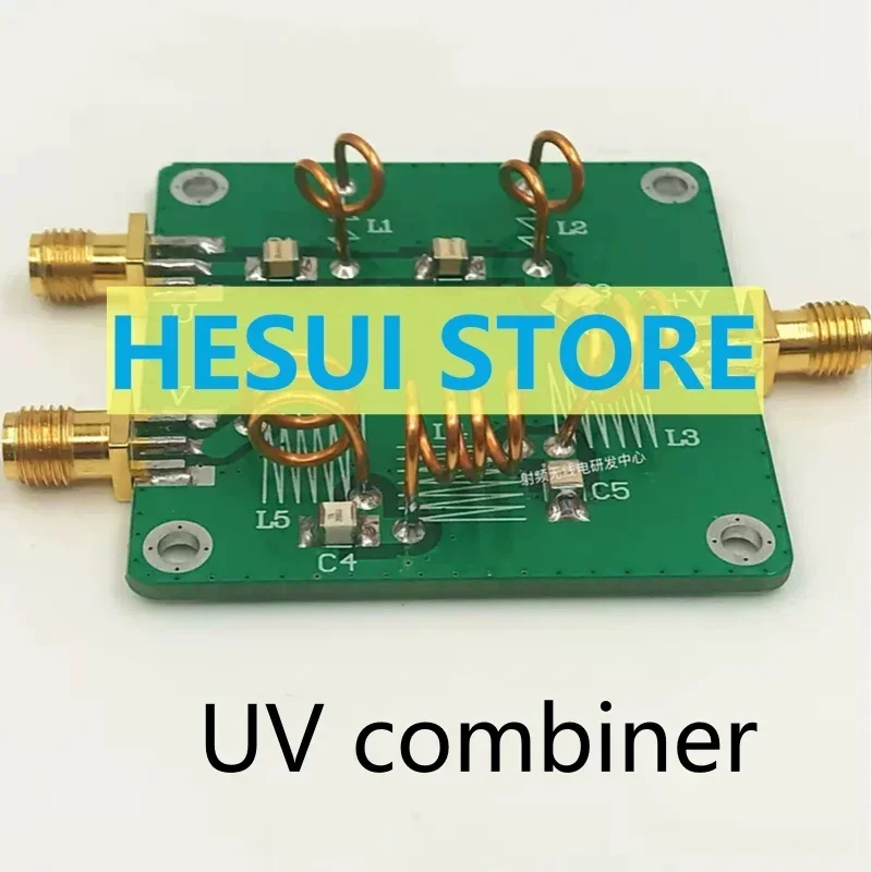 UV combiner splitter LC filter antenna