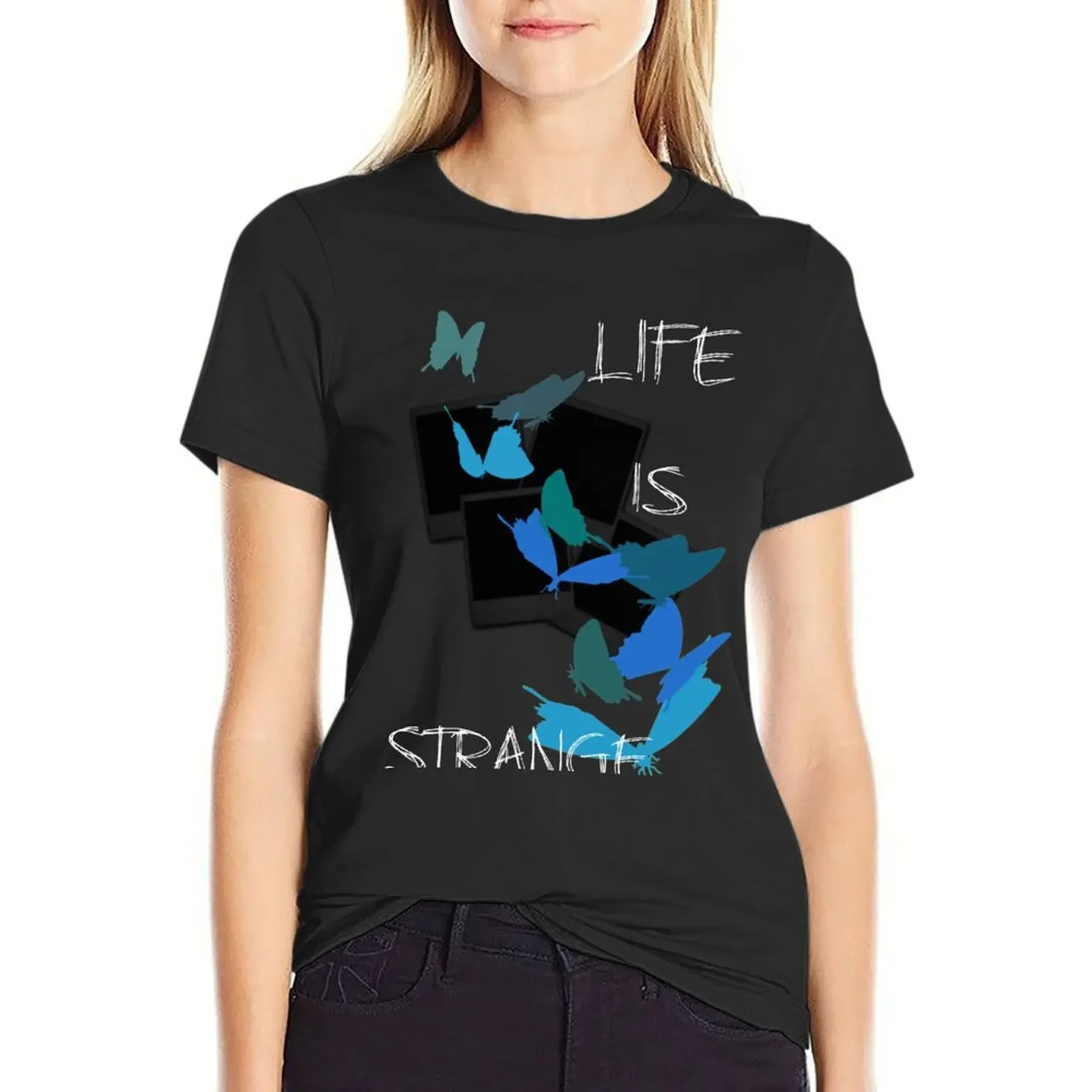 

Strange-7 T-Shirt sweat customizeds Aesthetic clothing designer clothes Women luxury