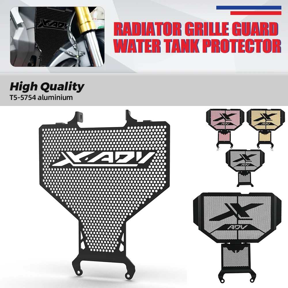 

For HONDA XADV 750 2021-2022-2023-2024 X-ADV Accessories Motorcycle Aluminium Radiator Grille Guard Cover Water Tank Protection