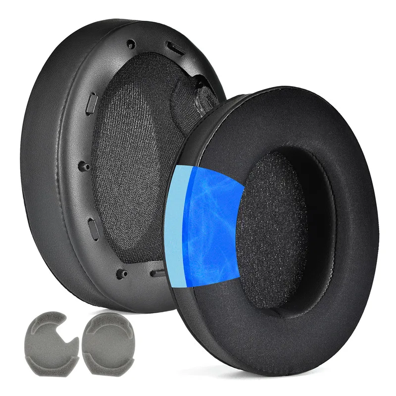 

Ear Pads Cushion For Sony WH-1000XM4 Headphone Replacement Ice Gel Earpads Soft Protein Leather Foam Sponge Earmuffs With Buckle