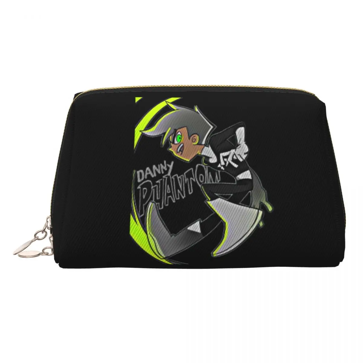 Danny Phantom Women Cosmetic Bags Travel Makeup Organizer Pouch Toiletry Storage Dopp Kit Case