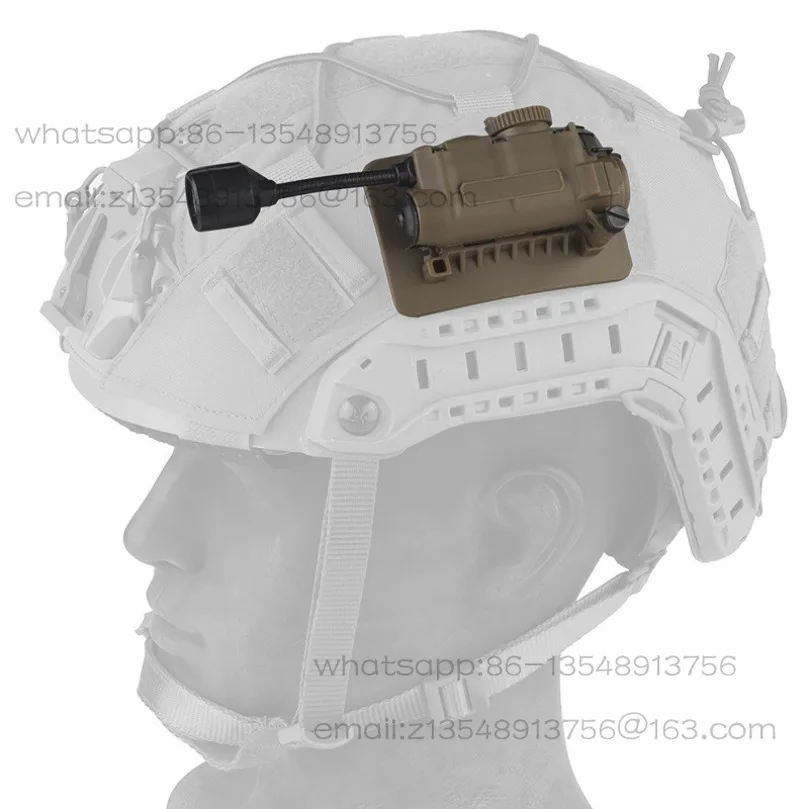 LT‑11 Multi‑Purpose Helmet Light White Red Green Blue IR Signal Lamp Outdoor Multi‑Mode Identification Survival Warning Light