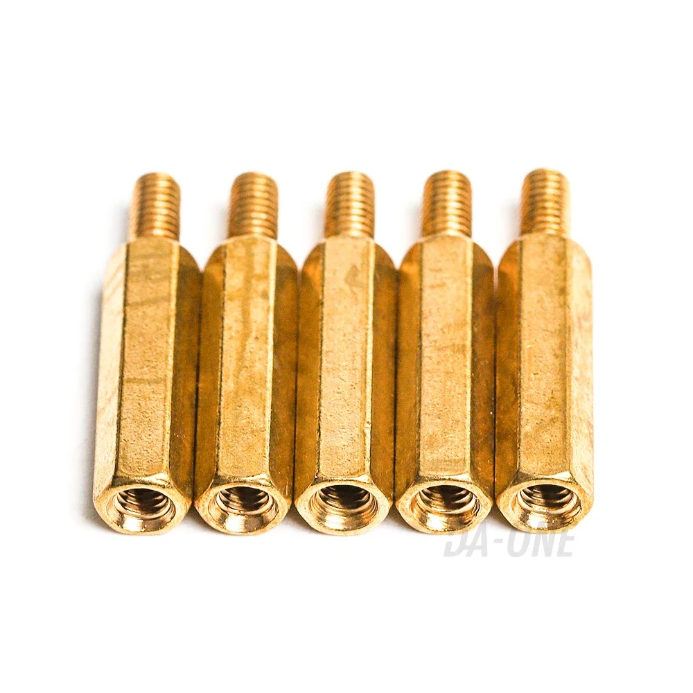 Motherboard Standoffs Screws Nuts Kit Pieces M2 M2.5 M3 M4 48-320 Hex Male Female Brass Spacer for Electronic DIY PCB Circuit