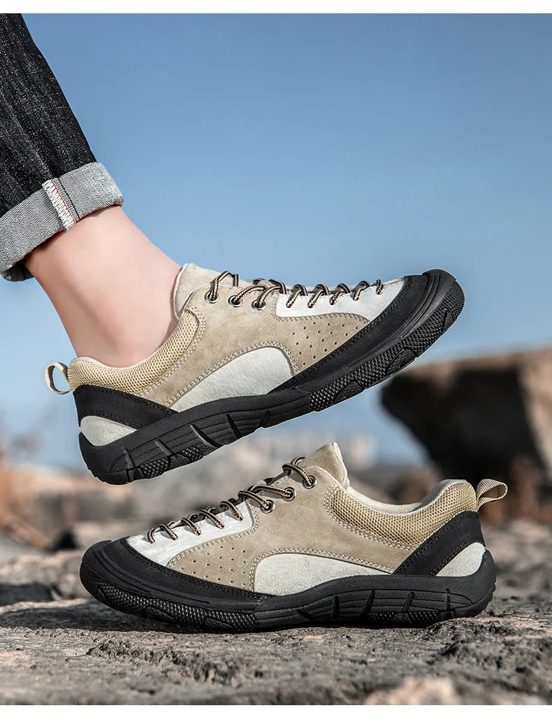 New non-slip wear-resistant training tennis shoes men's sports shoes fashion shock-absorbing trend of hot outdoor running shoes