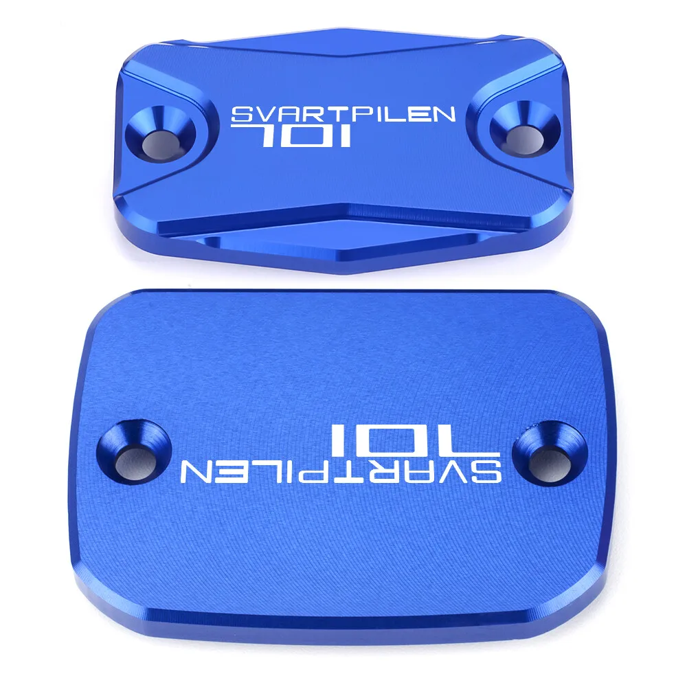 

For Husqva SVARTPILEN 701 STYLE 2019 2020 2021 CNC Motorcycle Brake Master Cylinder Clutch Fluid Reservoir Cap Cover Accessories