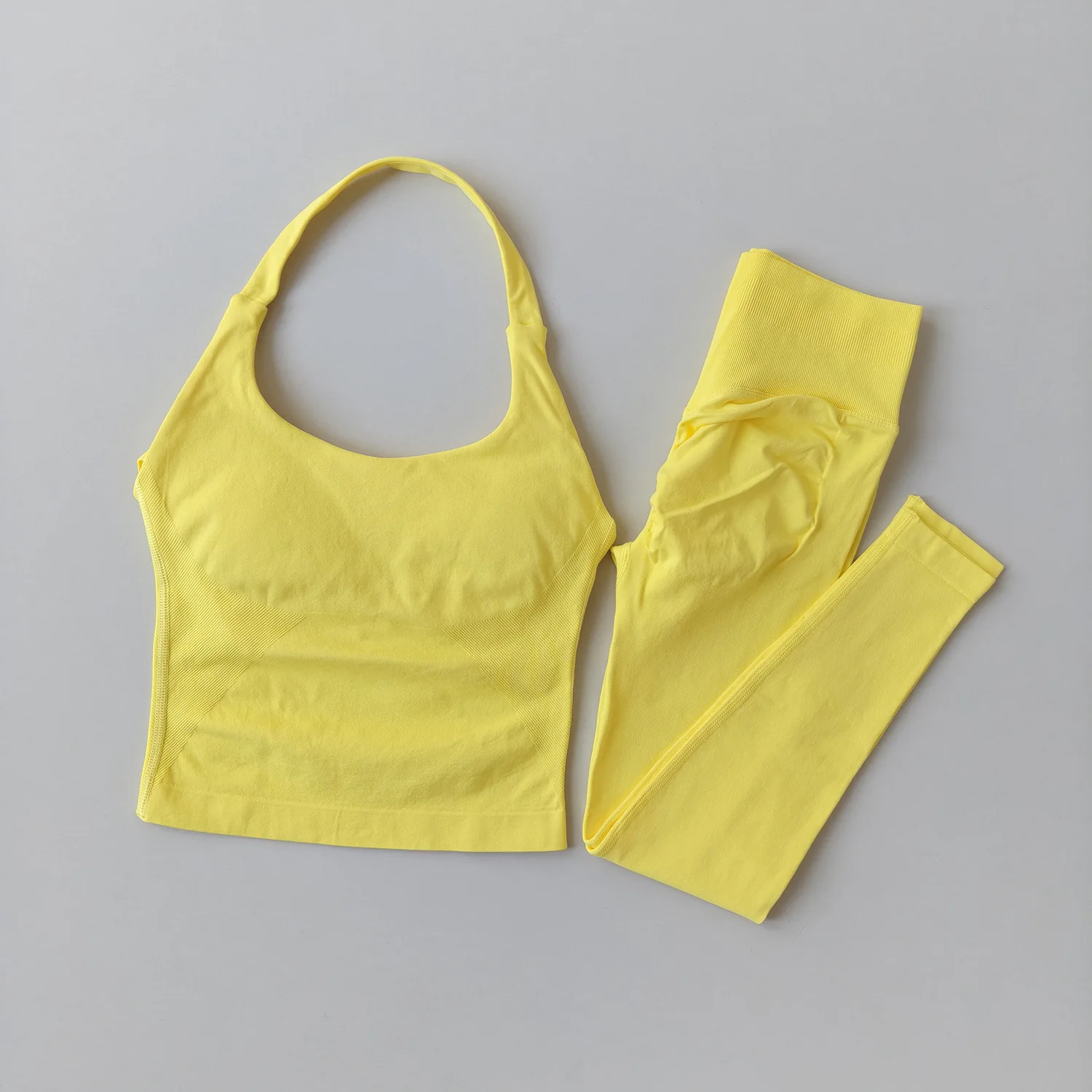 2 Pieces Sportswear Women Yoga Set Gym Clothes Sportswear Yoga Suits Fitness Set Tracksuits Sports Top Gym Leggings Set