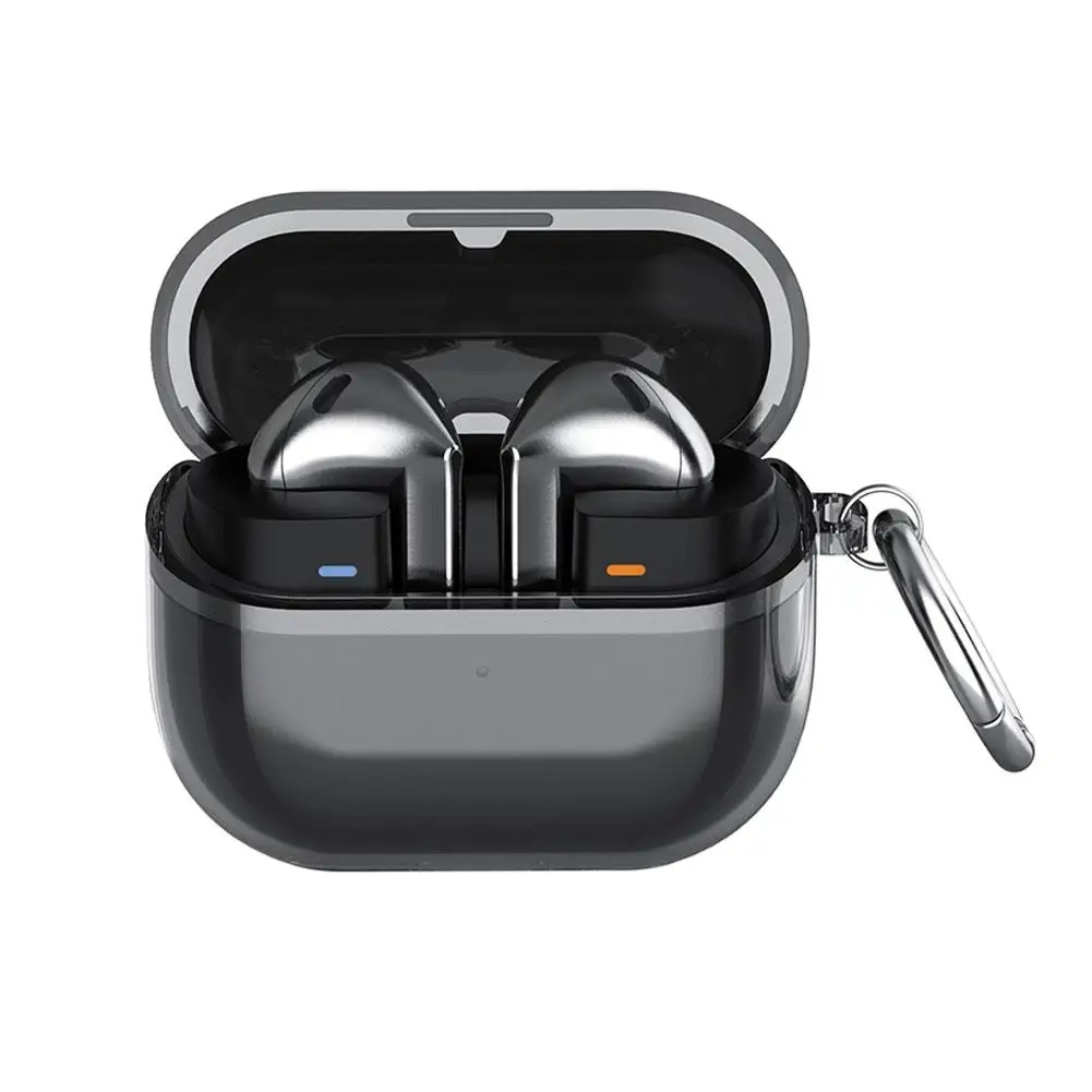 Transparent For Buds3 Pro And Buds 3 With Carabiner Hard Cover Anti-drop Anti-yellowing C7y9