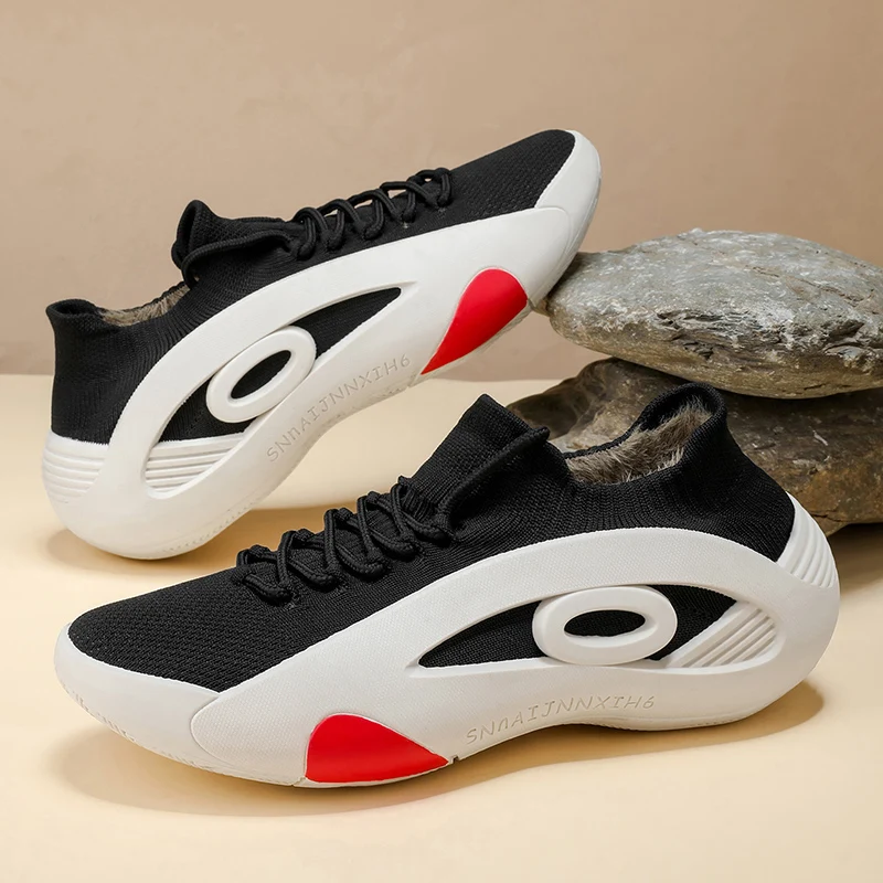 Bottes de neige pour hommes, doublure en fausse fourrure, épaisses et chaudes, Design une pièce, antidérapantes, durables, grande taille, séchage rapide, adaptées, hiver 2025