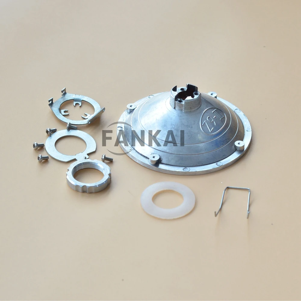 FANKAI Z9 Heat Resisting High Beam Reflector H1 Socket both HID Xenon Helogen Lamp for Car Headlight,Diameter 92MM